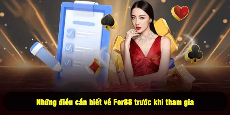 Điều Kiện Điều Khoản For88 1 - Những điều cần biết về For88 trước khi tham gia