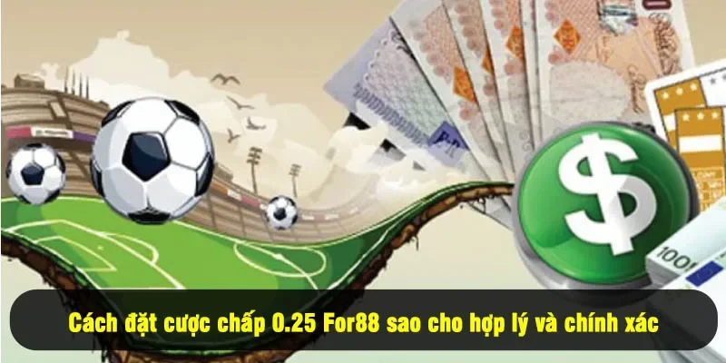 Kèo Chấp 0.25 Là Gì? 3+ Điều Hội Viên Cần Biết Để Đặt Cược 2 - Cách đặt cược chấp 0.25 For88 sao cho hợp lý và chính xác